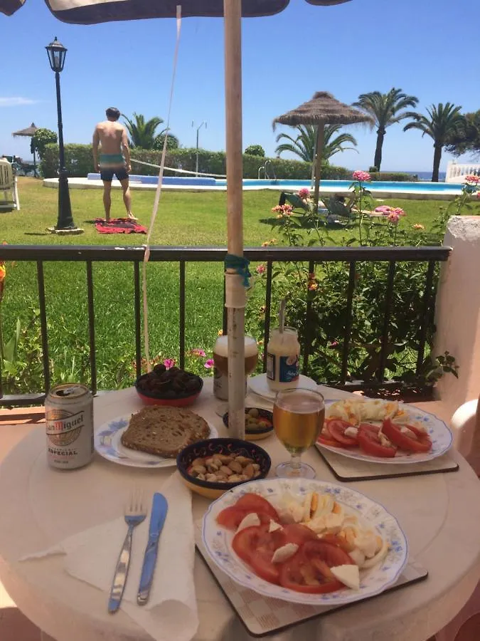 Sea&pool view garden apartment Las Palmeras Nerja España